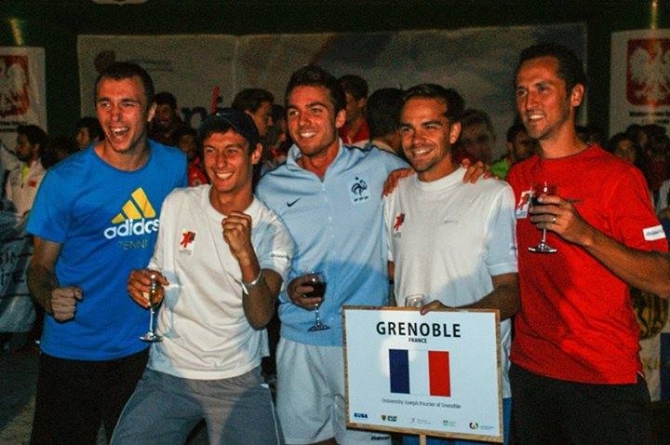 Championnat d’Europe de tennis des Universités : les Grenoblois en bronze !